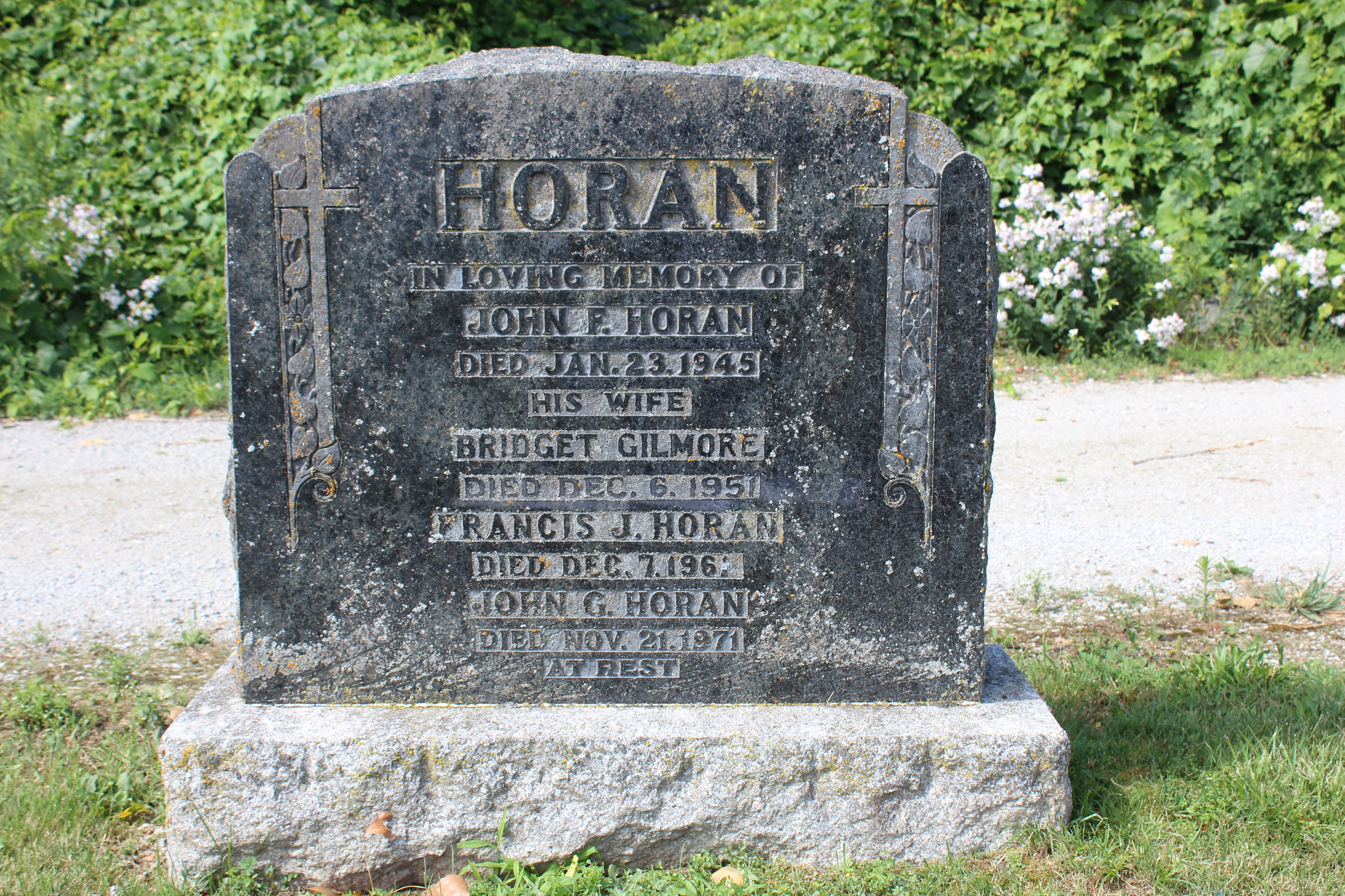 John Horan, Bridget Gilmore, Francis Horan and John Horan