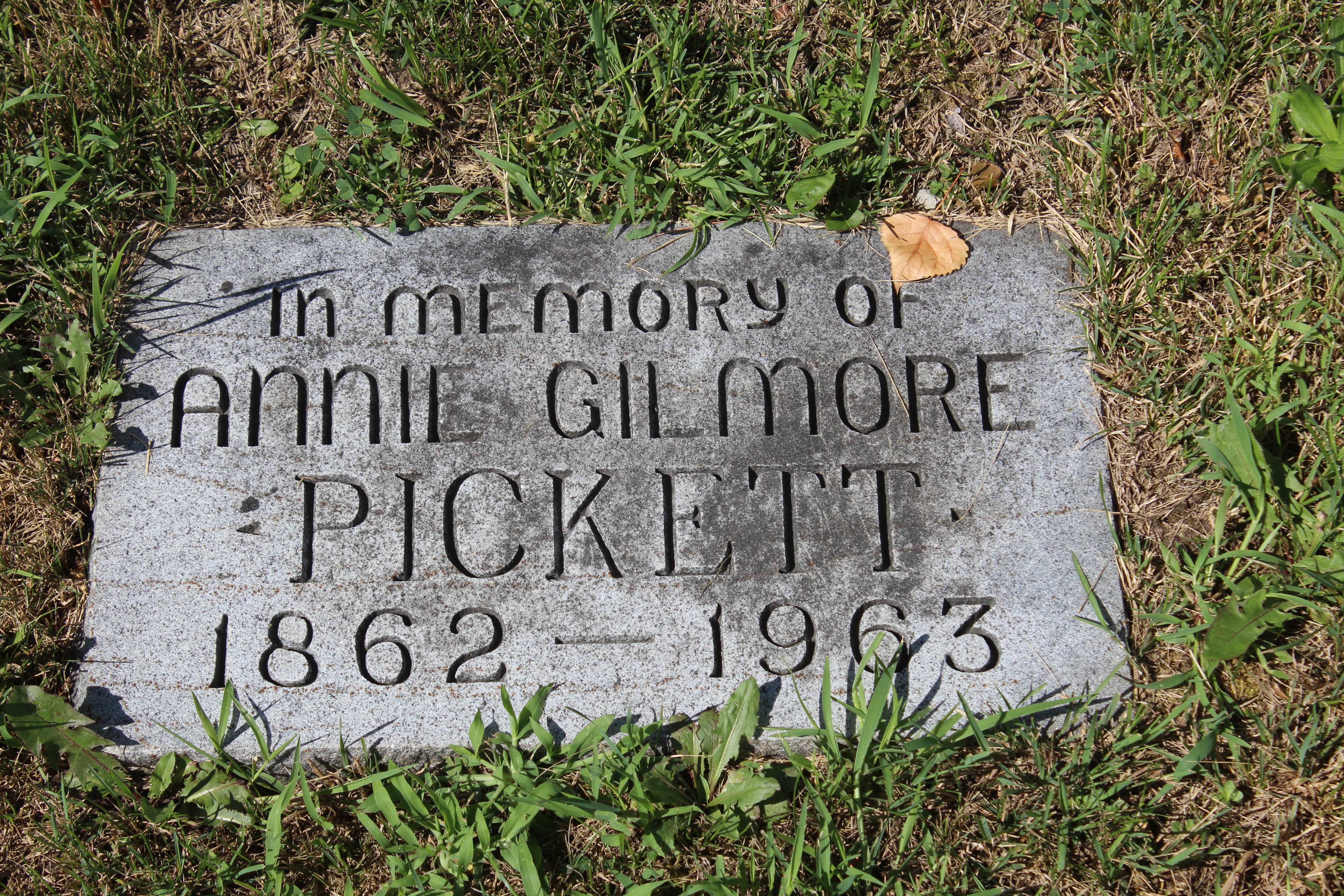Annie Gilmore Pickett